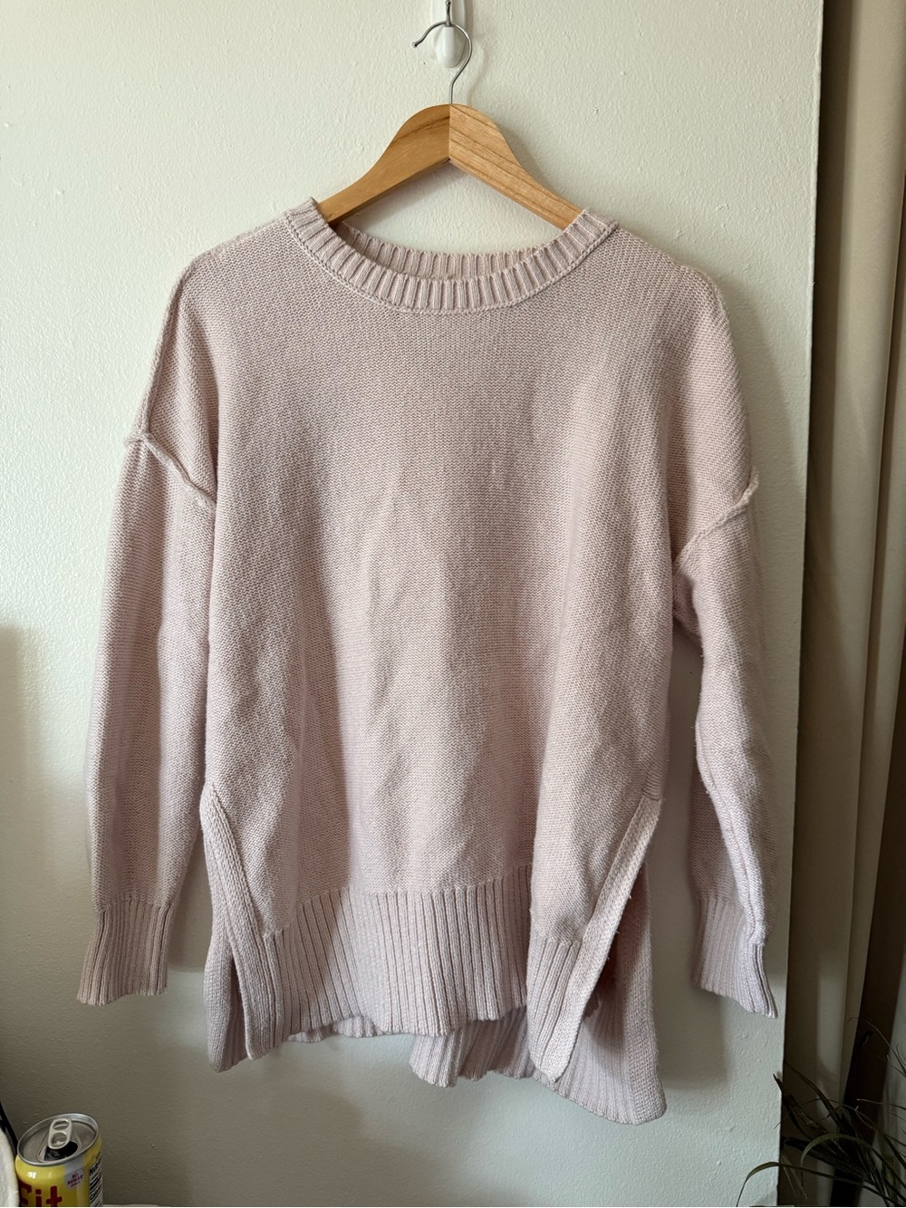 aerie Dusty Pink Crewneck Sweater